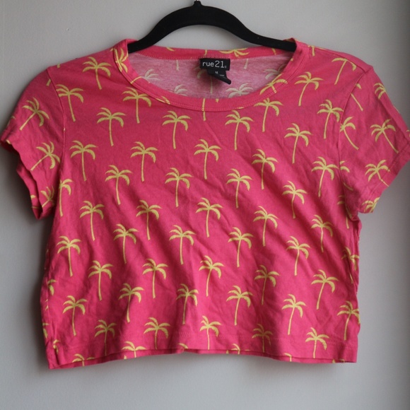 Palm Tree Crop Tee - Picture 1 of 2